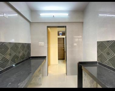 Kitchen Image of 685 Sq.ft 1 BHK Apartment / Flat for sale in Om Swayambhu Siddhivinayak Balaji Residency 2, Thakurli Thane for Rs. 5100000
