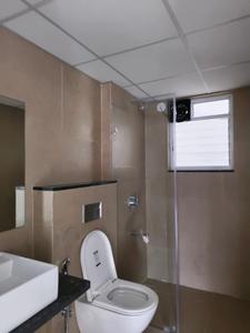 Bedroom One Image of 1400 Sq.ft 3 BHK Apartment / Flat for rent in Runwal The Central Park, Chinchwad Pune for Rs. 43000