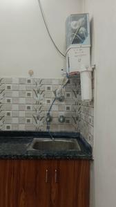 Kitchen Image of 318 Sq.ft 1 RK Builder Floor for rent in Patel Nagar New Delhi for Rs. 14000
