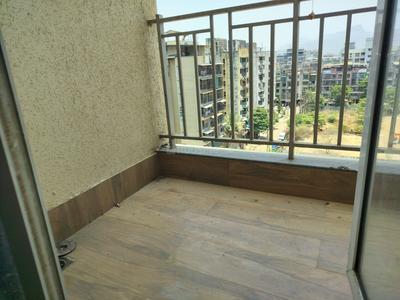 Balcony Image of 1190 Sq.ft 2 BHK Apartment / Flat for rent in Hi Tech The Silver Crest, Taloja Navi Mumbai for Rs. 22000