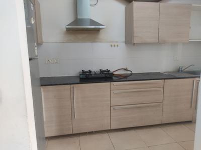 Kitchen Image of 1100 Sq.ft 2.5 BHK Apartment / Flat for rent in Bhartiya Nikoo Homes, Navarathna Agrahara Bengaluru for Rs. 50000