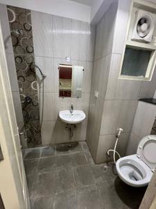 Bathroom Image of 450 Sq.ft 1 RK Apartment / Flat for rent in Wegmans Signature Tower, Knowledge Park 3 Greater Noida for Rs. 20000