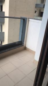Balcony Image of 1424 Sq.ft 3 BHK Apartment / Flat for rent in Azea Botanica, Vrindavan Yojana Lucknow for Rs. 30000