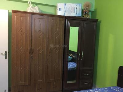 Bedroom Image of 870 Sq.ft 2 BHK Apartment / Flat for rent in Siddha Pines Apartments, Rajarhat Kolkata for Rs. 28000