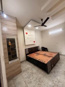 Bedroom Image of 500 Sq.ft 1 BHK Builder Floor for rent in Ashok Nagar New Delhi for Rs. 18000