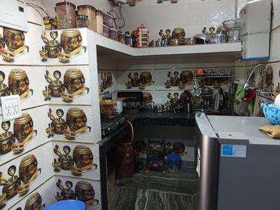Kitchen Image of 500 Sq.ft 1 BHK Independent House for rent in Baprola New Delhi for Rs. 10000