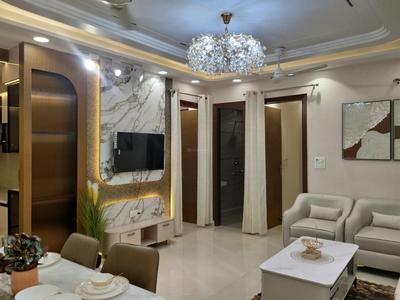 Living Room Image of 900 Sq.ft 3 BHK Apartment / Flat for sale in Saarthi Affordable Homes, Hastsal New Delhi for Rs. 6500000