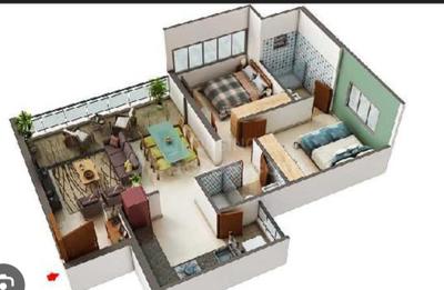 Image of 1122 Sq.ft 2 BHK Apartment / Flat for sale in Gagan Klara, Balewadi, Pune for Rs. 12000000