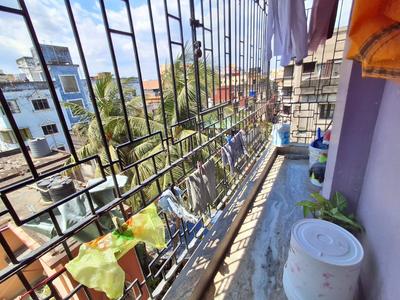 Balcony Image of 1000 Sq.ft 3 BHK Apartment / Flat for sale in Keshtopur Kolkata for Rs. 4200000