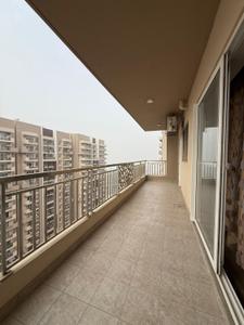 Balcony Image of 2070 Sq.ft 3 BHK Apartment / Flat for rent in ABA Cleo County, Sector 121 Noida for Rs. 85000