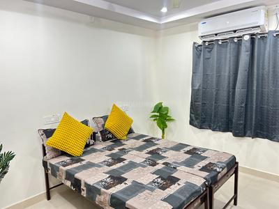 Bedroom Image of 300 Sq.ft 1 RK Apartment / Flat for rent in Kondapur Hyderabad for Rs. 12000