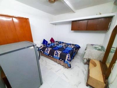 Bedroom Image of 500 Sq.ft 1 RK Builder Floor for rent in Lajpat Nagar New Delhi for Rs. 14500