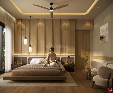 Bedroom Image of 1550 Sq.ft 3 BHK Apartment / Flat for sale in Sarv Sukh The Eden Park, Utrathiya Zirakpur for Rs. 9800000