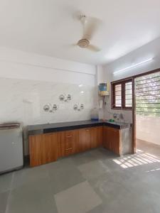 Kitchen Image of 1035 Sq.ft 3 BHK Apartment / Flat for rent in Navrangpura Ahmedabad for Rs. 30000
