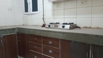 Kitchen Image of 580 Sq.ft 1 BHK Apartment / Flat for rent in Vasant Kunj New Delhi for Rs. 30000