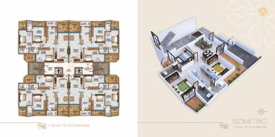Image of 1936 Sq.ft 3 BHK Apartment / Flat for sale in Manish Nagar, Nagpur for Rs. 9500000