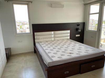 Bedroom Image of 1800 Sq.ft 3 BHK Apartment / Flat for rent in Mansarovar Extension Jaipur for Rs. 36000