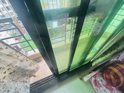 Balcony Image of 675 Sq.ft 1 BHK Apartment / Flat for rent in Thakurli Thane for Rs. 15000