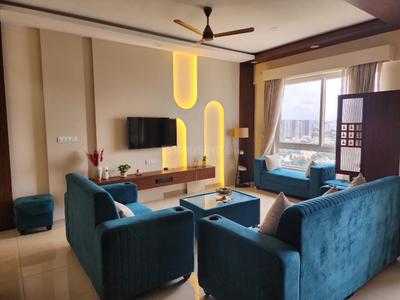 Hall Image of 2050 Sq.ft 3 BHK Apartment / Flat for rent in G Corp The Icon, Thanisandra Bengaluru for Rs. 82000