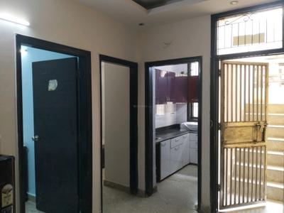 Living Room Image of 700 Sq.ft 2 BHK Builder Floor for rent in Ranjeet Nagar New Delhi for Rs. 28000