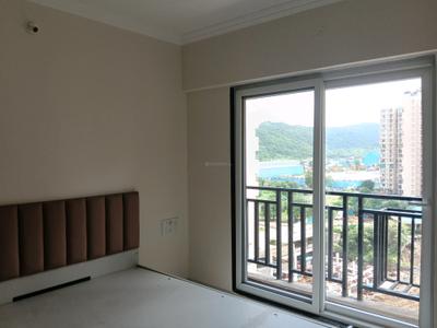 Bedroom Image of 450 Sq.ft 1 BHK Apartment / Flat for rent in Raunak Bliss, Kasarvadavali Thane for Rs. 26000