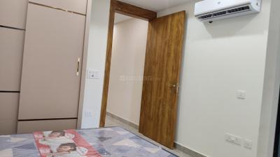 Bedroom Image of 751 Sq.ft 1 BHK Independent House for rent in Sushant Lok Phase 1 Gurgaon for Rs. 38000