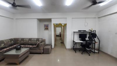 Living Room Image of 1200 Sq.ft 3 BHK Penthouse for rent in Vindhyanchal Nagar Indore for Rs. 30000