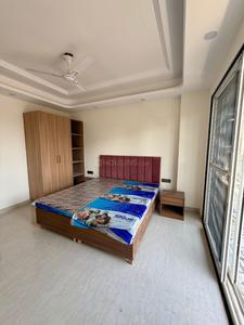 Bedroom Image of 700 Sq.ft 1 BHK Builder Floor for rent in Sector 57 Gurgaon for Rs. 33000