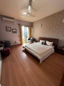 Bedroom Image of 1657 Sq.ft 3 BHK Apartment / Flat for rent in Unitech Uniworld Gardens 1, Sector 47 Gurgaon for Rs. 85000