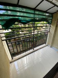 Balcony Image of 650 Sq.ft 1 BHK Apartment / Flat for sale in Vasai West Vasai for Rs. 5200000