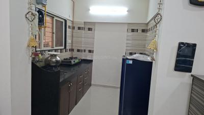Kitchen Image of 621 Sq.ft 1 BHK Apartment / Flat for rent in GK Rose Icon, Pimple Saudagar Pune for Rs. 26000