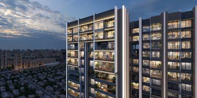 Image of 725 Sq.ft 2 BHK Apartment / Flat for sale in The Address By GS Wadala, Sion, Mumbai for Rs. 23700000