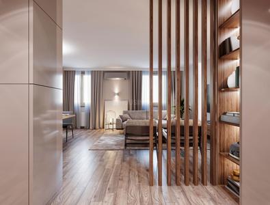 Hall Image of 1240 Sq.ft 2 BHK Apartment / Flat for sale in Arihant Aspire Phase I, Panvel Navi Mumbai for Rs. 9000000