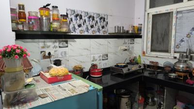 Kitchen Image of 990 Sq.ft 3 BHK Apartment / Flat for sale in Devipura Sikar for Rs. 4500000