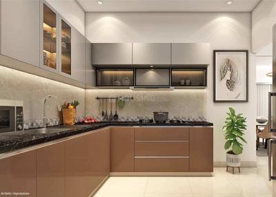 Kitchen Image of 2006 Sq.ft 4 BHK Apartment / Flat for sale in Nu Tech Central Park , Iyyappanthangal Chennai for Rs. 14900000