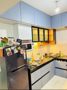 Kitchen Image of 668 Sq.ft 2 BHK Apartment / Flat for sale in Kunal Iconia, Mamurdi Pune for Rs. 7400000