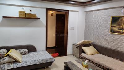 Living Room Image of 1300 Sq.ft 2 BHK Apartment / Flat for rent in Khajrana Indore for Rs. 50000