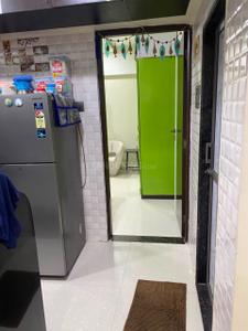 Kitchen Image of 672 Sq.ft 2 BHK Apartment / Flat for sale in Dharmesh Om Sai Tower, Dahisar West Mumbai for Rs. 13500000