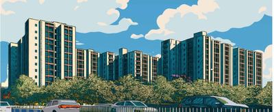 Image of 1243 Sq.ft 3 BHK Apartment / Flat for sale in Spacia, Madhyamgram, Kolkata for Rs. 9600000