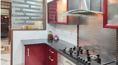 Kitchen Image of 2200 Sq.ft 3 BHK Builder Floor for rent in Sector 9 Gurgaon for Rs. 31000