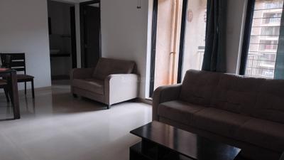 Living Room Image of 754 Sq.ft 1.5 BHK Apartment / Flat for rent in Long Island, Charholi Budruk Pune for Rs. 20000
