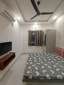 Bedroom Image of 250 Sq.ft 1 RK Builder Floor for rent in Mahalakshmi Nagar Indore for Rs. 12999
