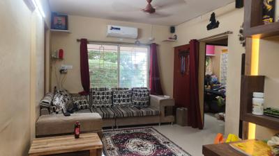 Living Room Image of 600 Sq.ft 1 BHK Apartment / Flat for rent in Good Will 24, Yerawada Pune for Rs. 25000