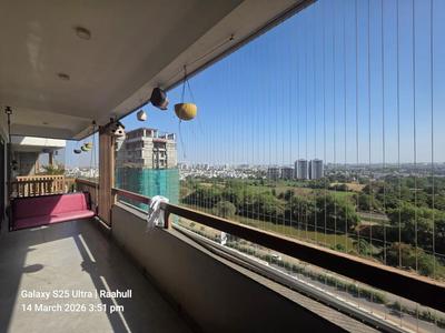 Balcony Image of 3141 Sq.ft 4 BHK Apartment / Flat for rent in Darshanam Club Life, Undera Vadodara for Rs. 80000