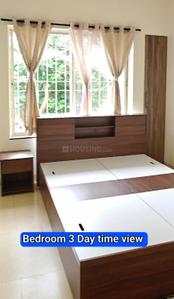 Bedroom Image of 1650 Sq.ft 3 BHK Apartment / Flat for rent in Pentagon Fortune East, Kharadi Pune for Rs. 62000