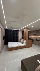 Bedroom Image of 866 Sq.ft 1 BHK Apartment / Flat for rent in Old Palasia Indore for Rs. 27000