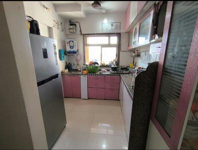 Kitchen Image of 450 Sq.ft 1 BHK Apartment / Flat for rent in Siddhi Highland Park, Thane West Thane for Rs. 30000