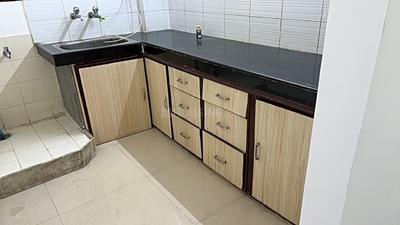 Kitchen Image of 800 Sq.ft 1 BHK Apartment / Flat for rent in Shekhar Planet, Vijay Nagar Indore for Rs. 20000
