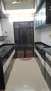 Kitchen Image of 660 Sq.ft 2 BHK Apartment / Flat for rent in Borivali East Mumbai for Rs. 46000