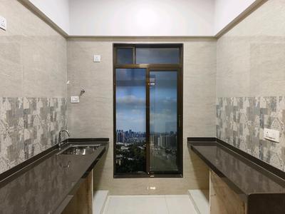 Kitchen Image of 697 Sq.ft 1 BHK Apartment / Flat for sale in SS Balaji Sarvoday A Wing B Wing And E Wing, Dombivli East Thane for Rs. 5750000